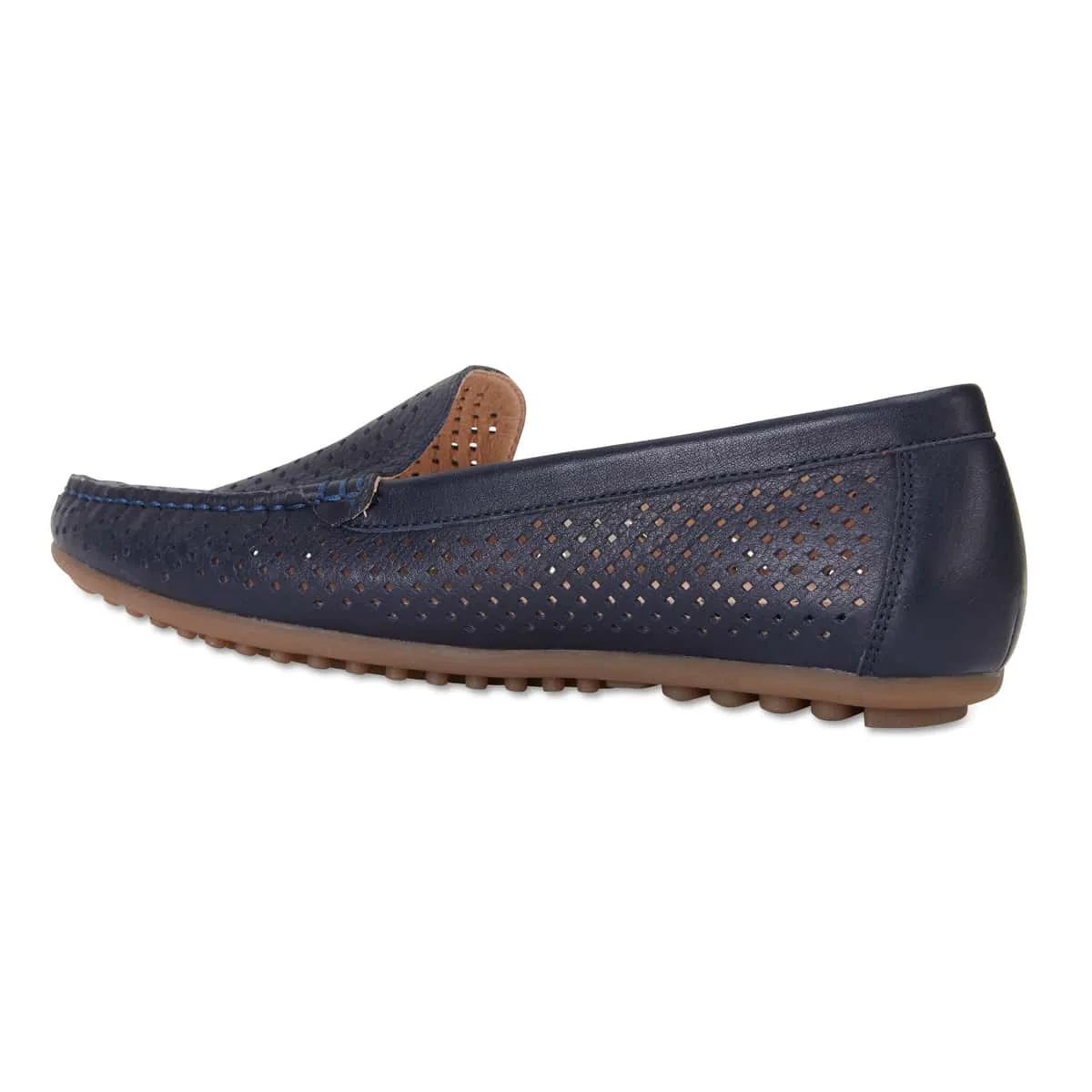 Gabriel Loafer in Navy Leather