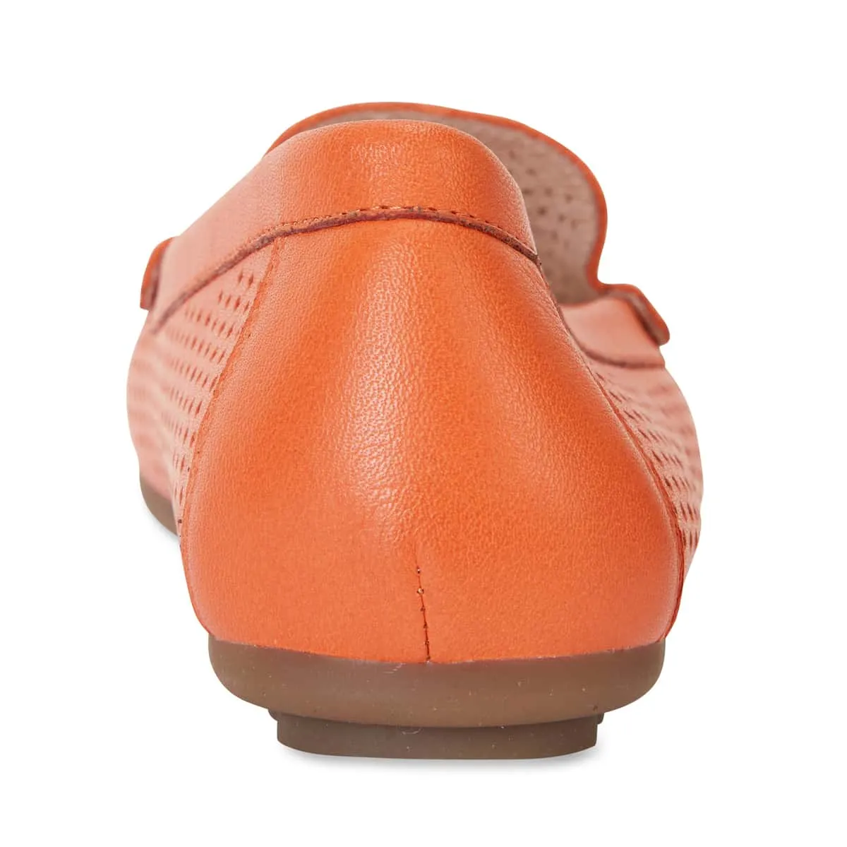 Gabriel Loafer in Orange Leather