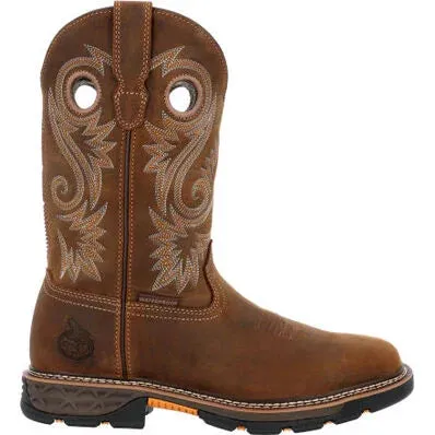 GEORGIA BOOT MEN'S CARBO-TEC FLX WATERPROOF PULL-ON WORK BOOT | GB00649