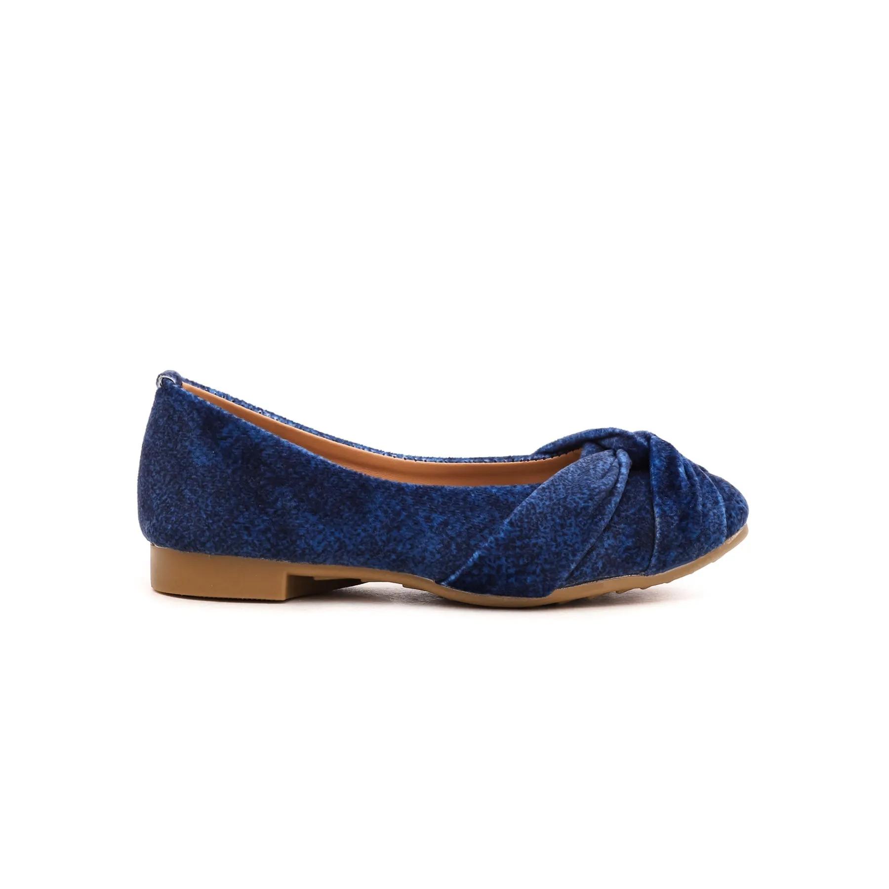 Girls Navy Casual Pumps KD0698