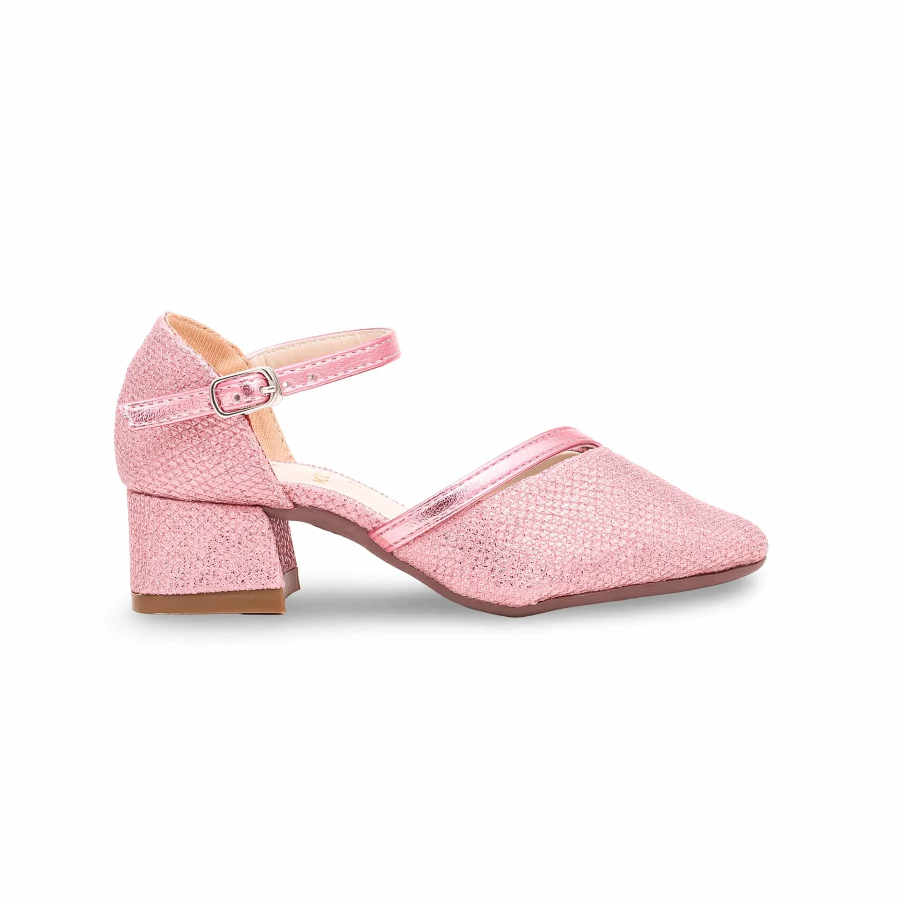 Girls Pink Fancy Pumps KD2288