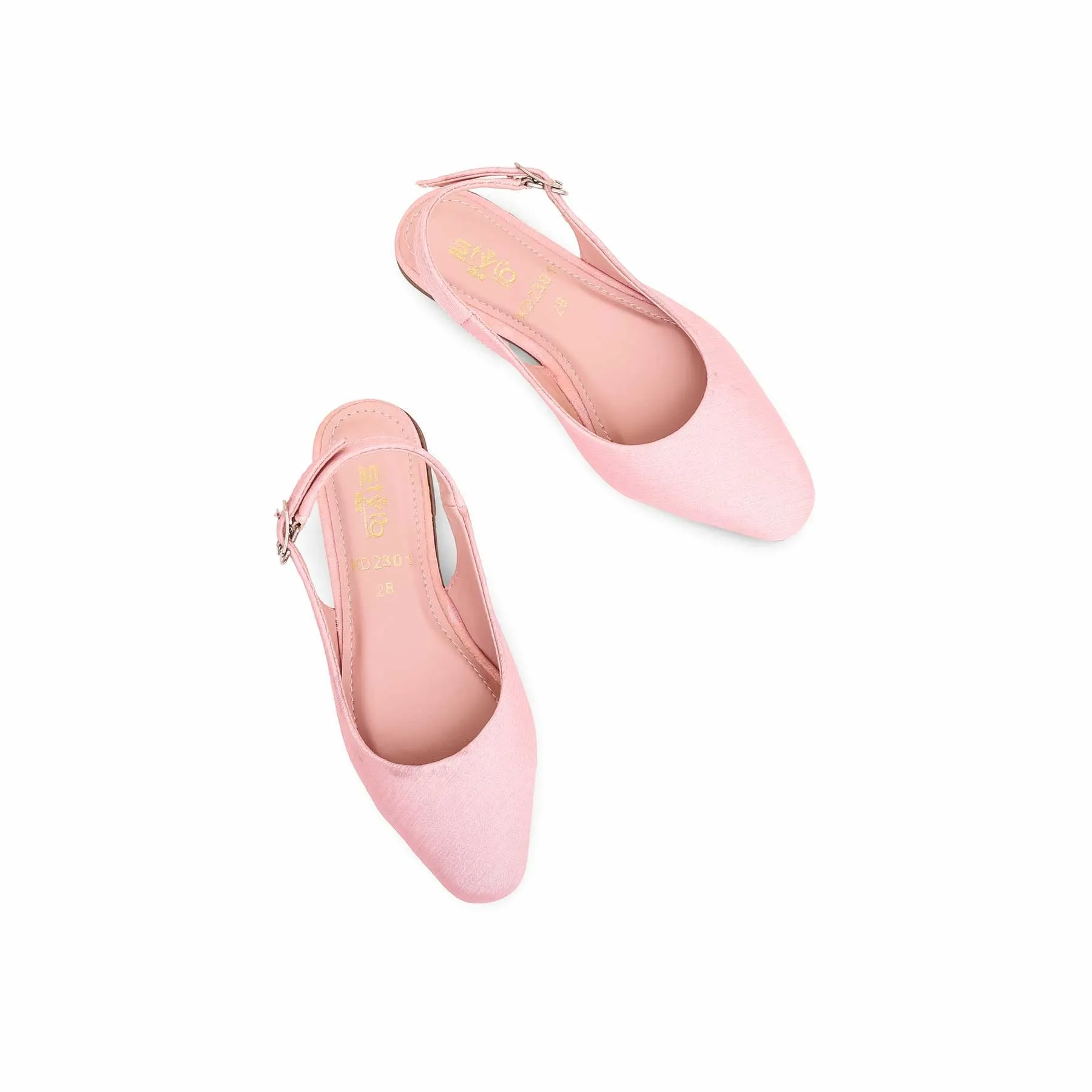 Girls Pink Formal Pumps KD2301