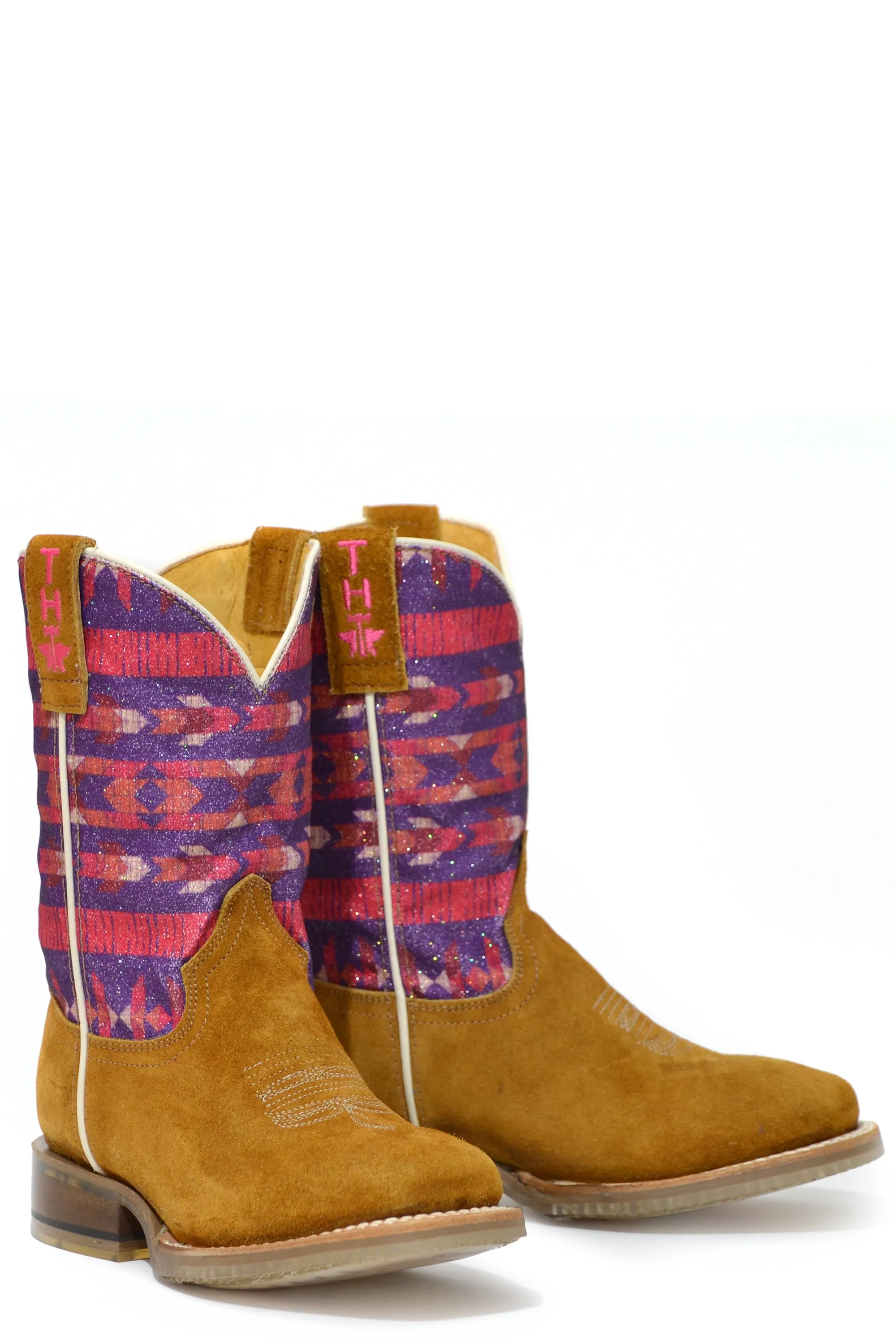 Girl's Tin Haul "Topeka" Western Square Toe Boot