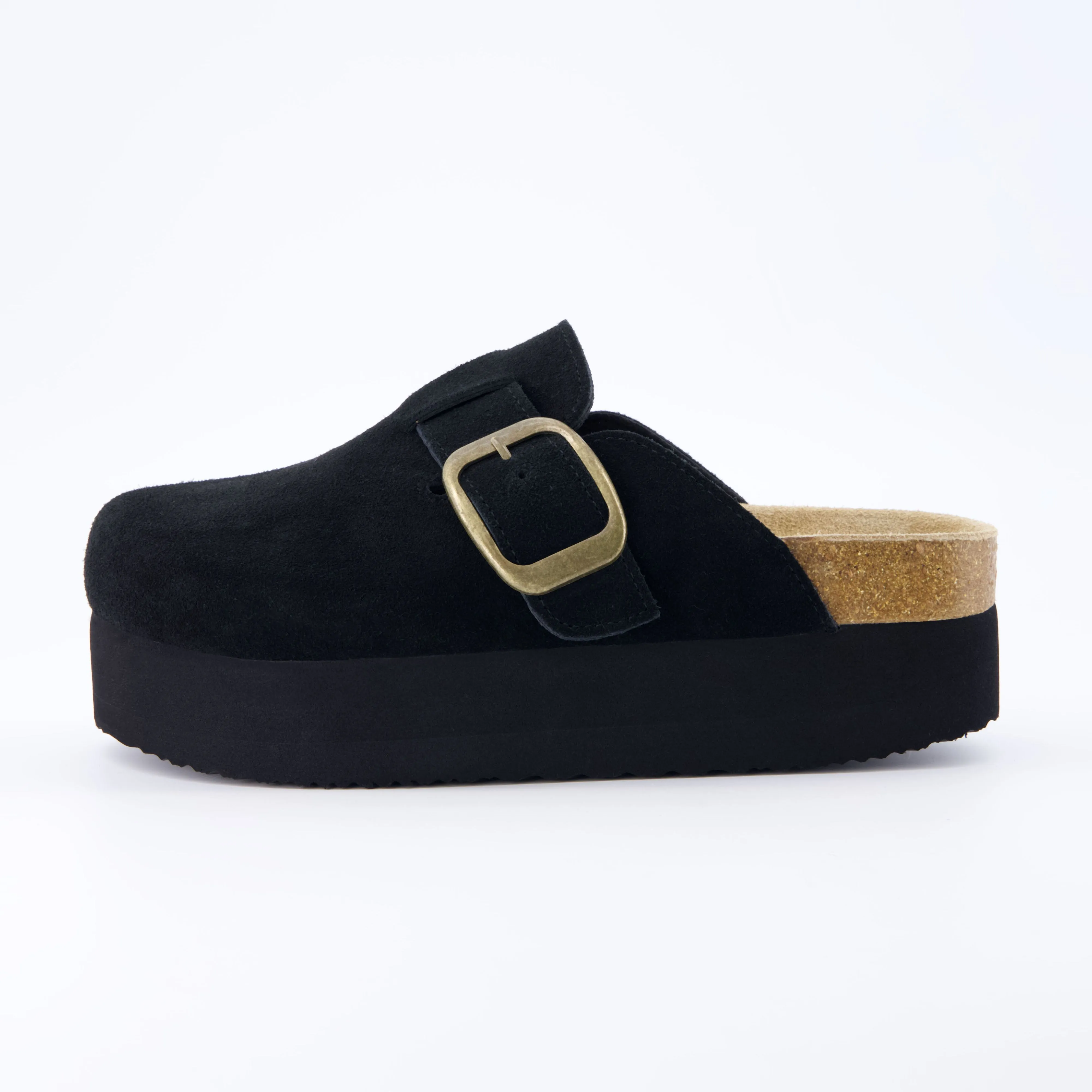 Granola 2 Suede Platform Clog