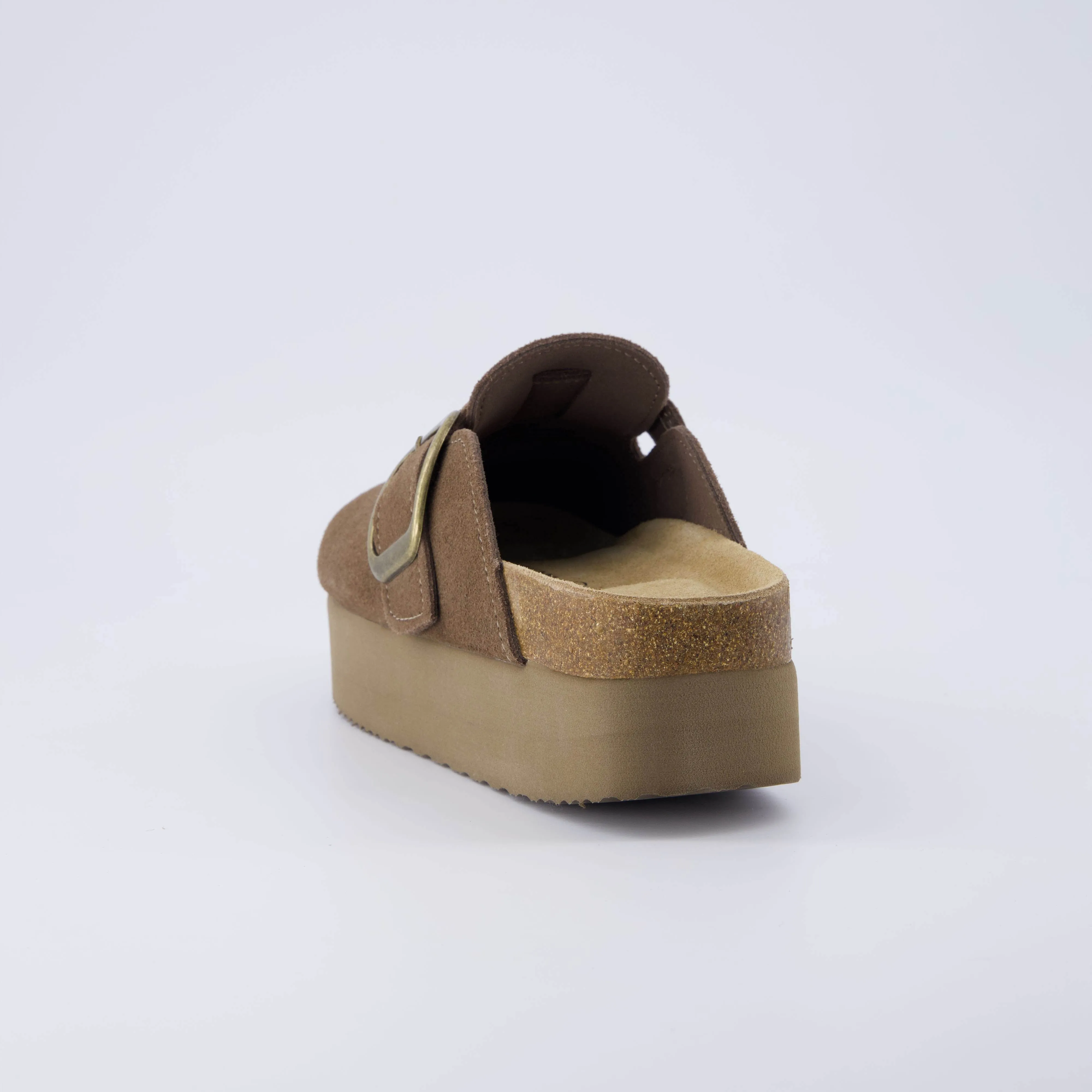 Granola 2 Suede Platform Clog