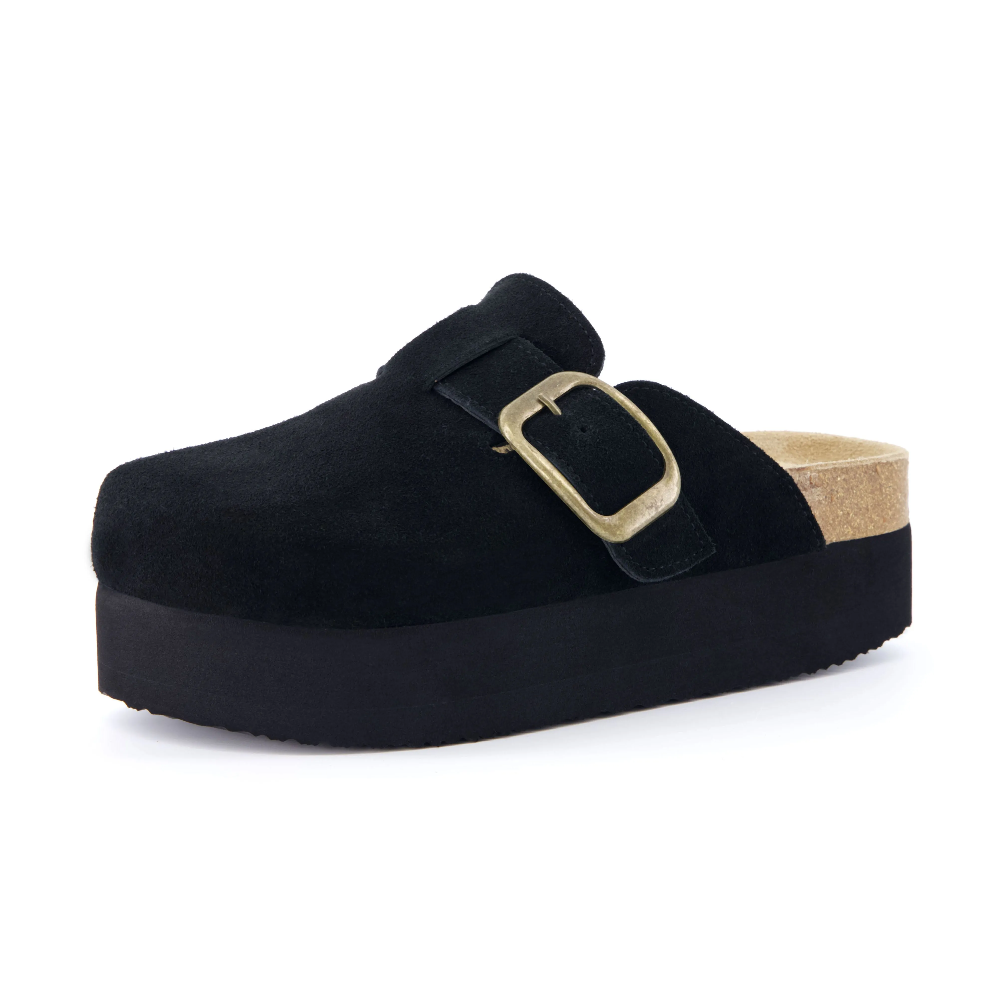 Granola 2 Suede Platform Clog