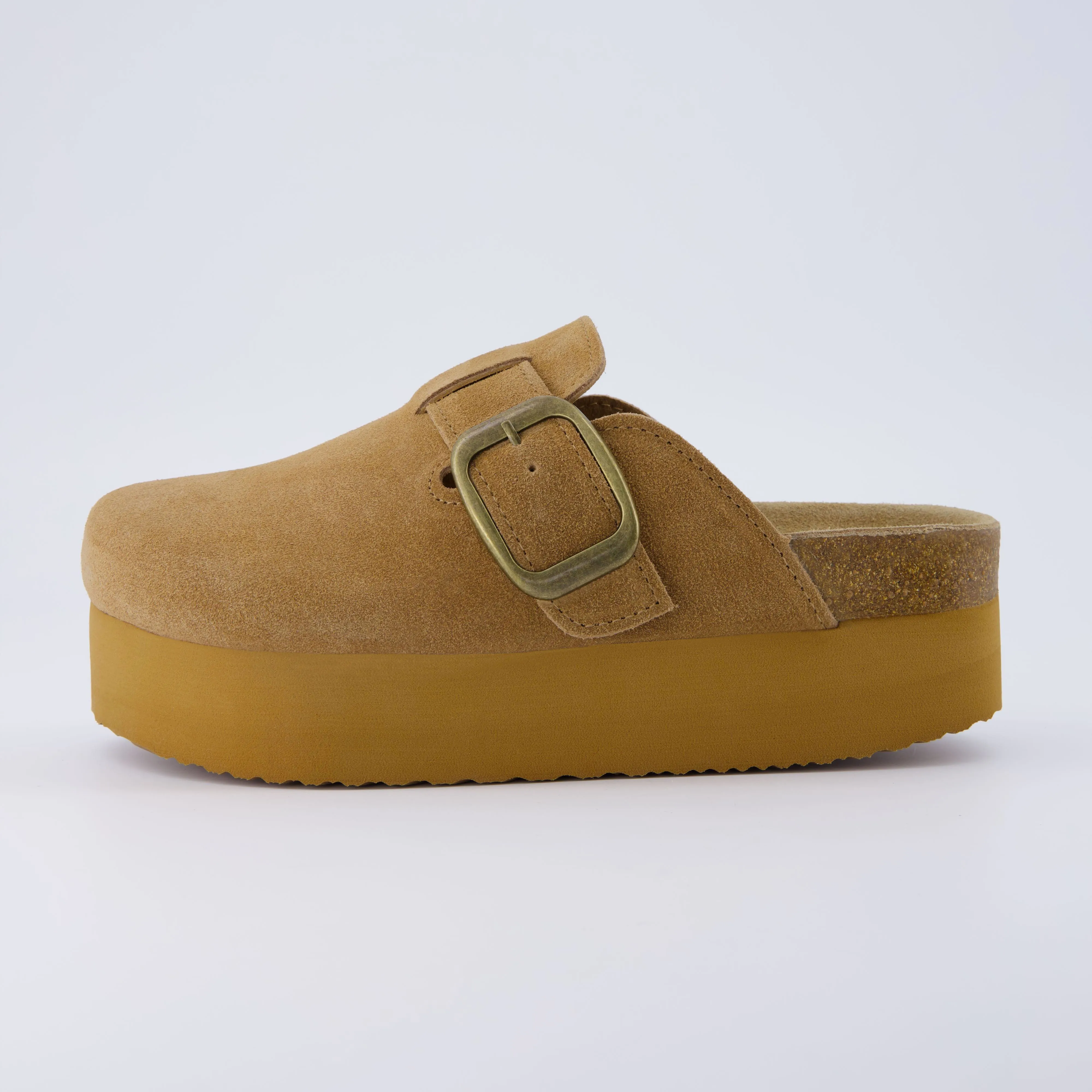 Granola 2 Suede Platform Clog