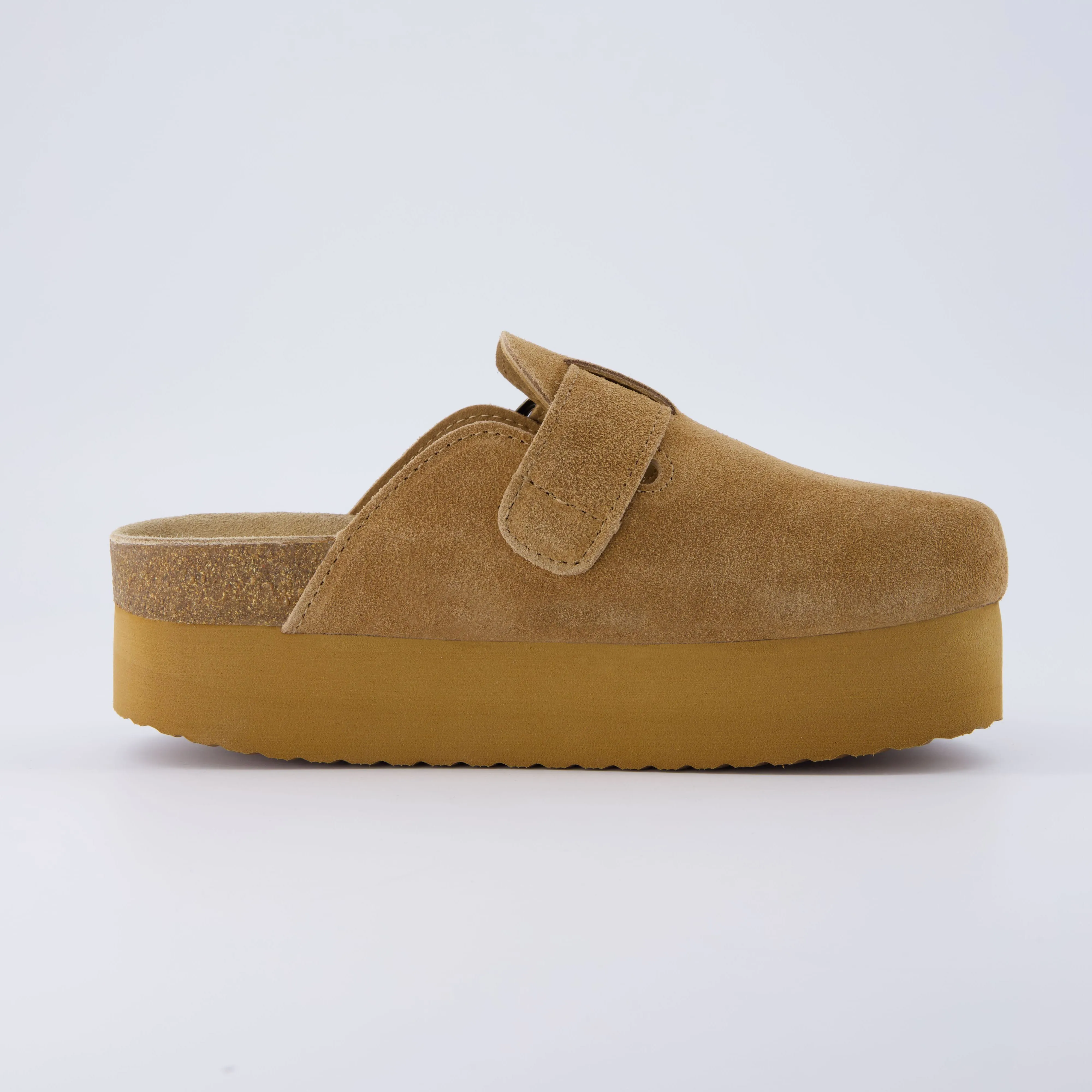 Granola 2 Suede Platform Clog