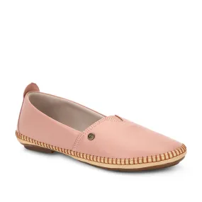 Healers Casual (Peach) Ballerina Shoes For Ladies LARRY-02 By Liberty