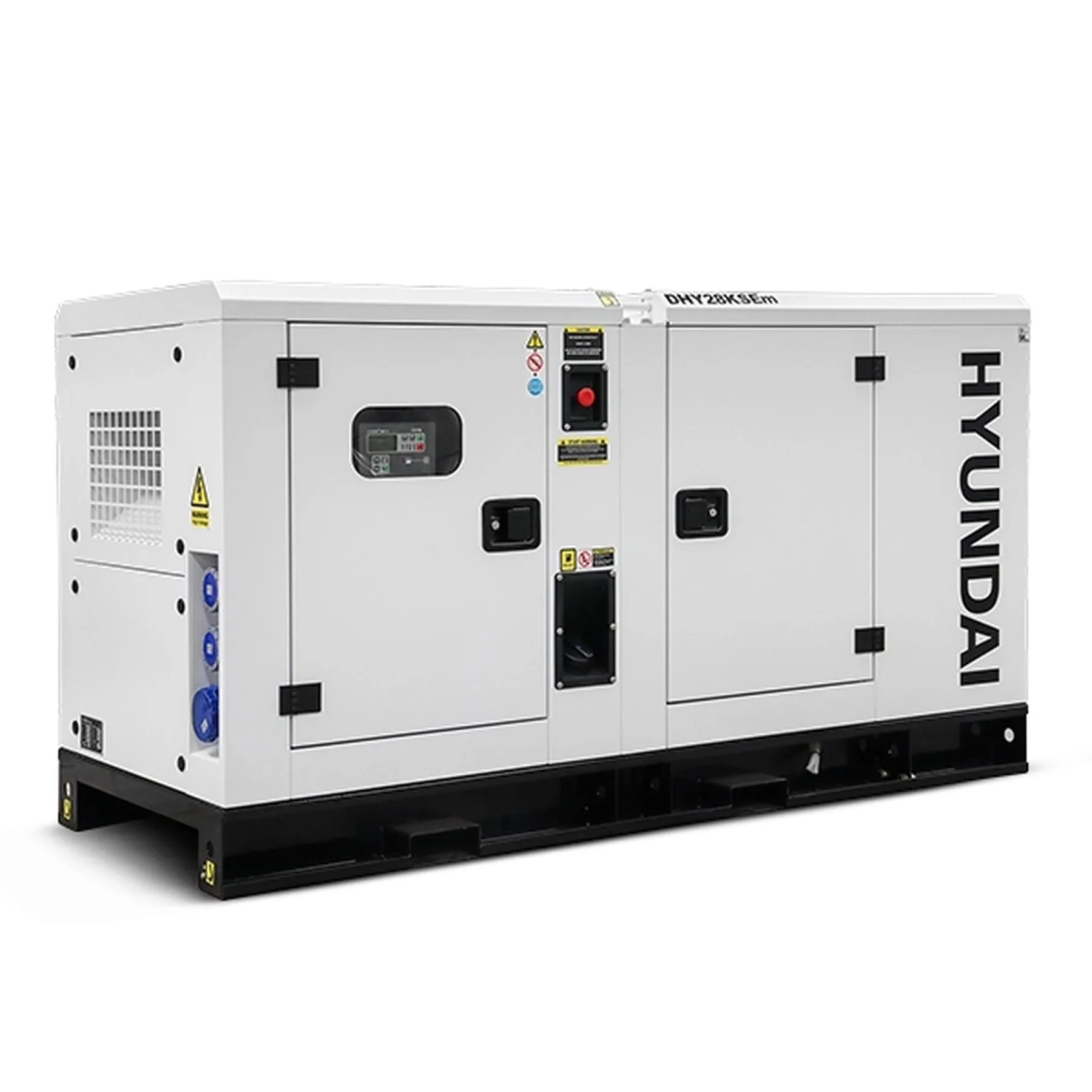 Hyundai DHY28KSEm 27.5kW/34kVA Single Phase Diesel Generator