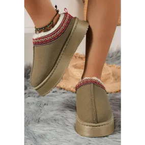 Indulge in Luxury Fashion for Women with Cozy Chestnut Suede Flats