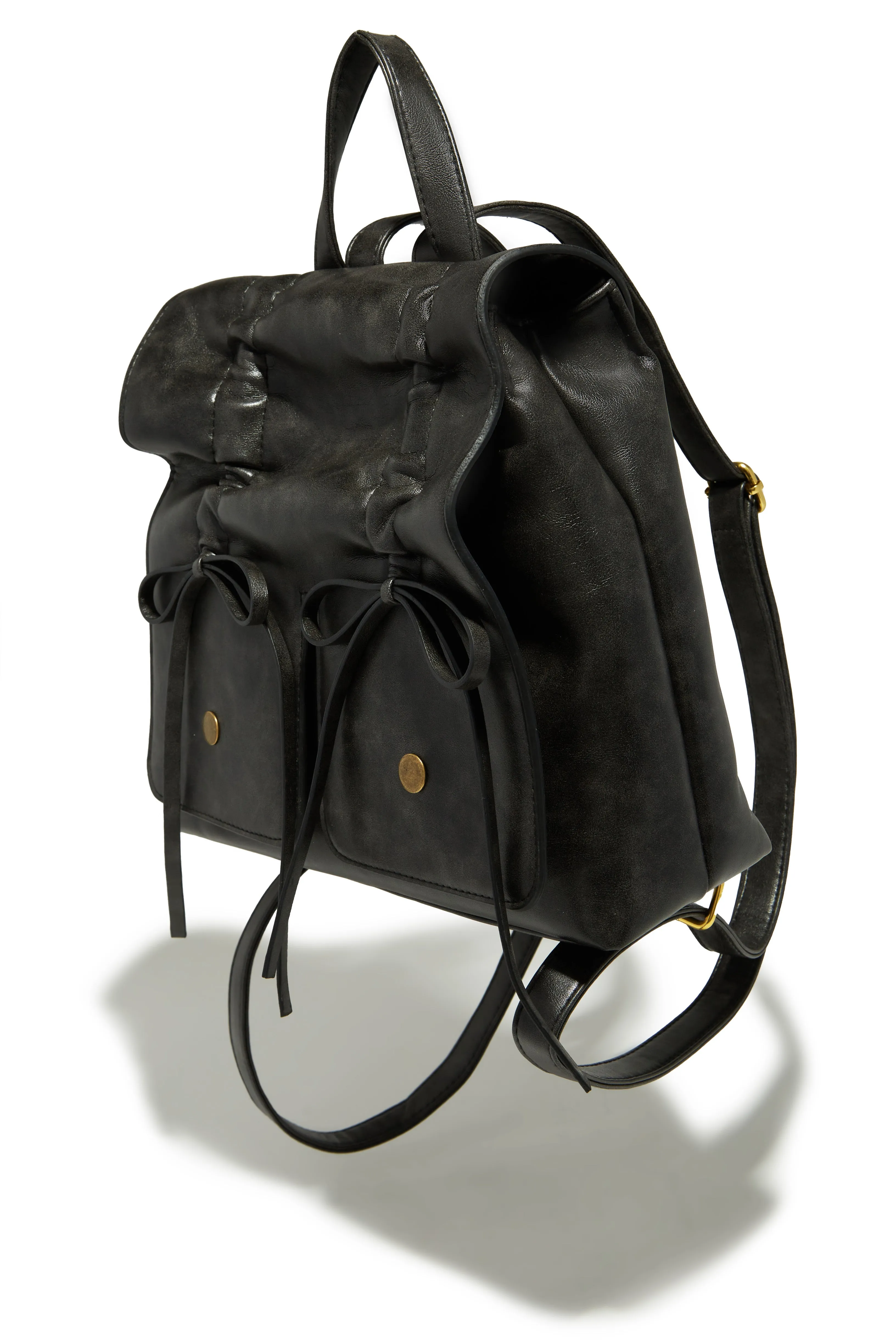 Ingrid Bow Backpack - Black