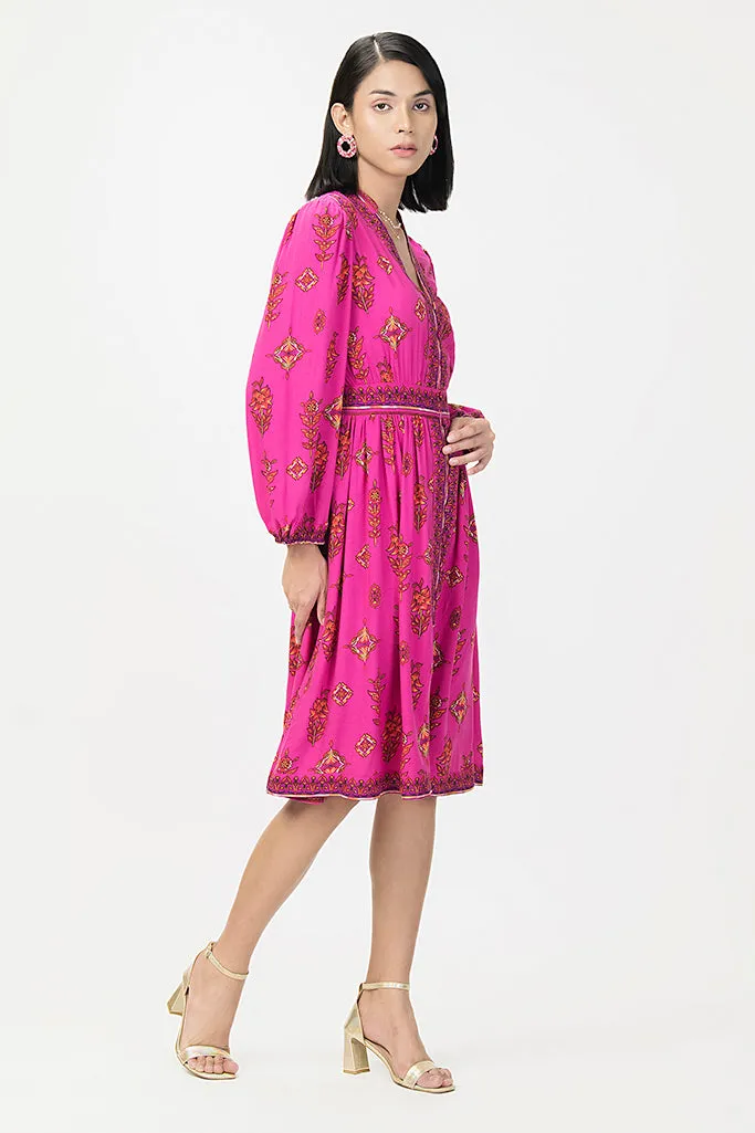 Jaipur Floral Midi Dress