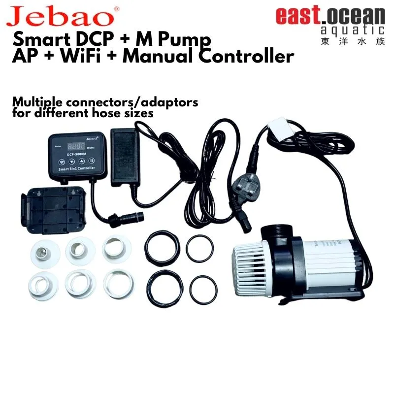 JEBAO DCP M Smart Pump (Wifi, App & Manual Control) - (DCP3500M / DCP5000M / DCP6500M /  DCP8500M / DCP10000M)