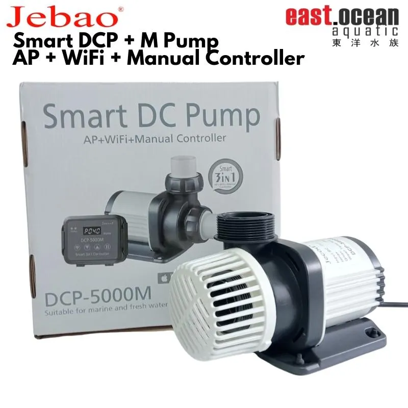 JEBAO DCP M Smart Pump (Wifi, App & Manual Control) - (DCP3500M / DCP5000M / DCP6500M /  DCP8500M / DCP10000M)