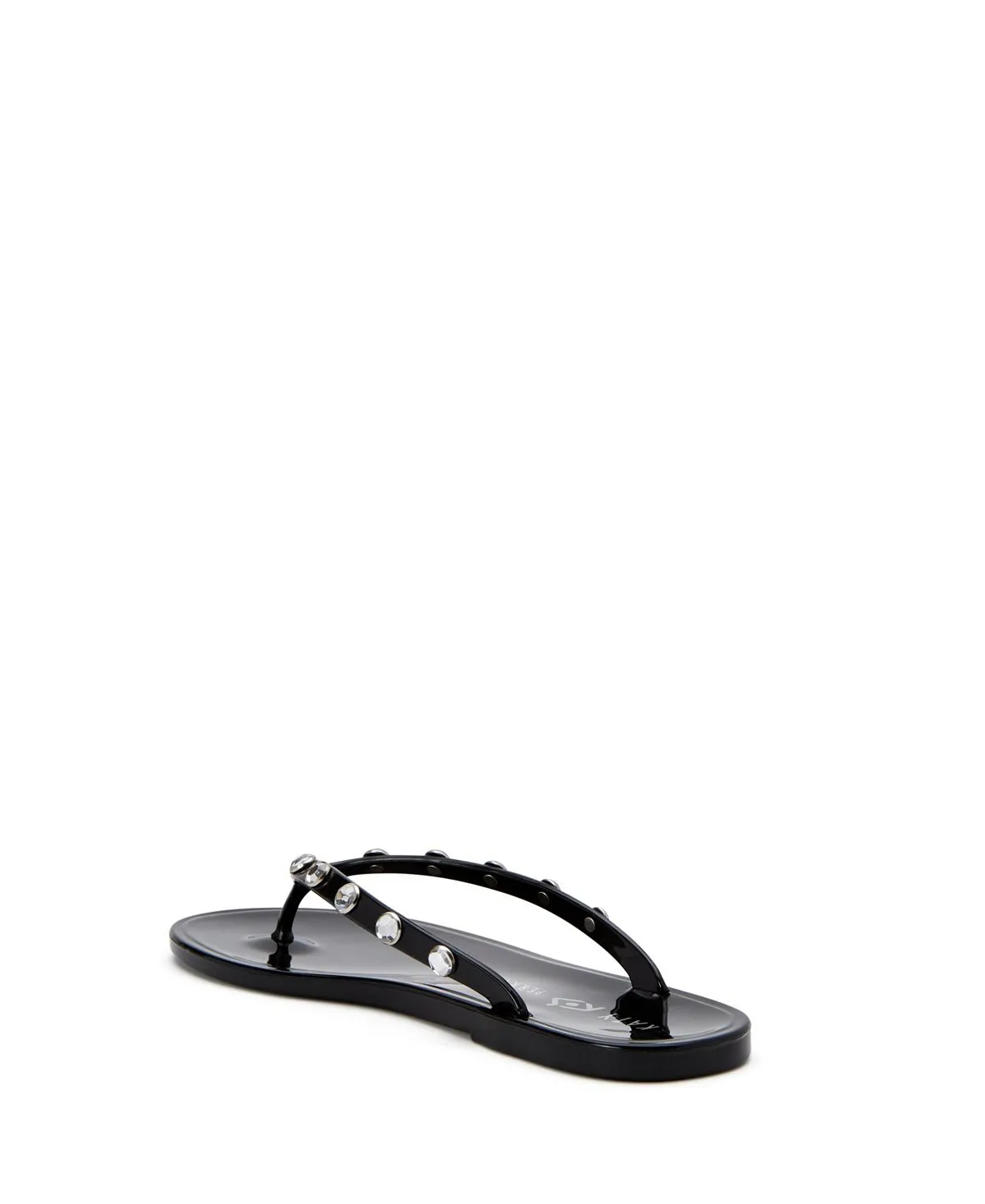 Katy Perry Women's The Geli Gem Strappy Flat Sandals Black