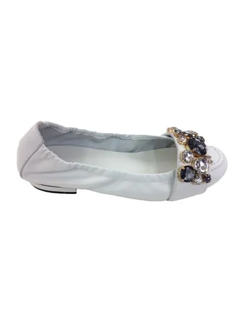 Kennel & Schmenger Shoes With Gems White 91-10450-426