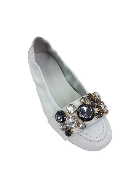 Kennel & Schmenger Shoes With Gems White 91-10450-426