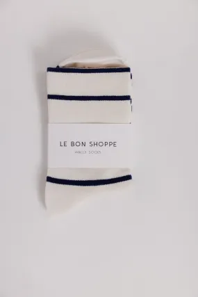 Le Bon Shoppe Wally Socks Breton Stripe