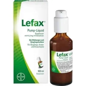 LEFAX pump liquid 100 ml colic drops, Simeticon