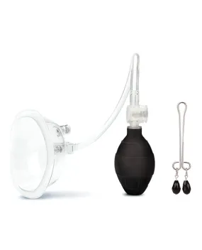 Lux Fetish Deluxe Pussy Pump W/ Quick Release Valves