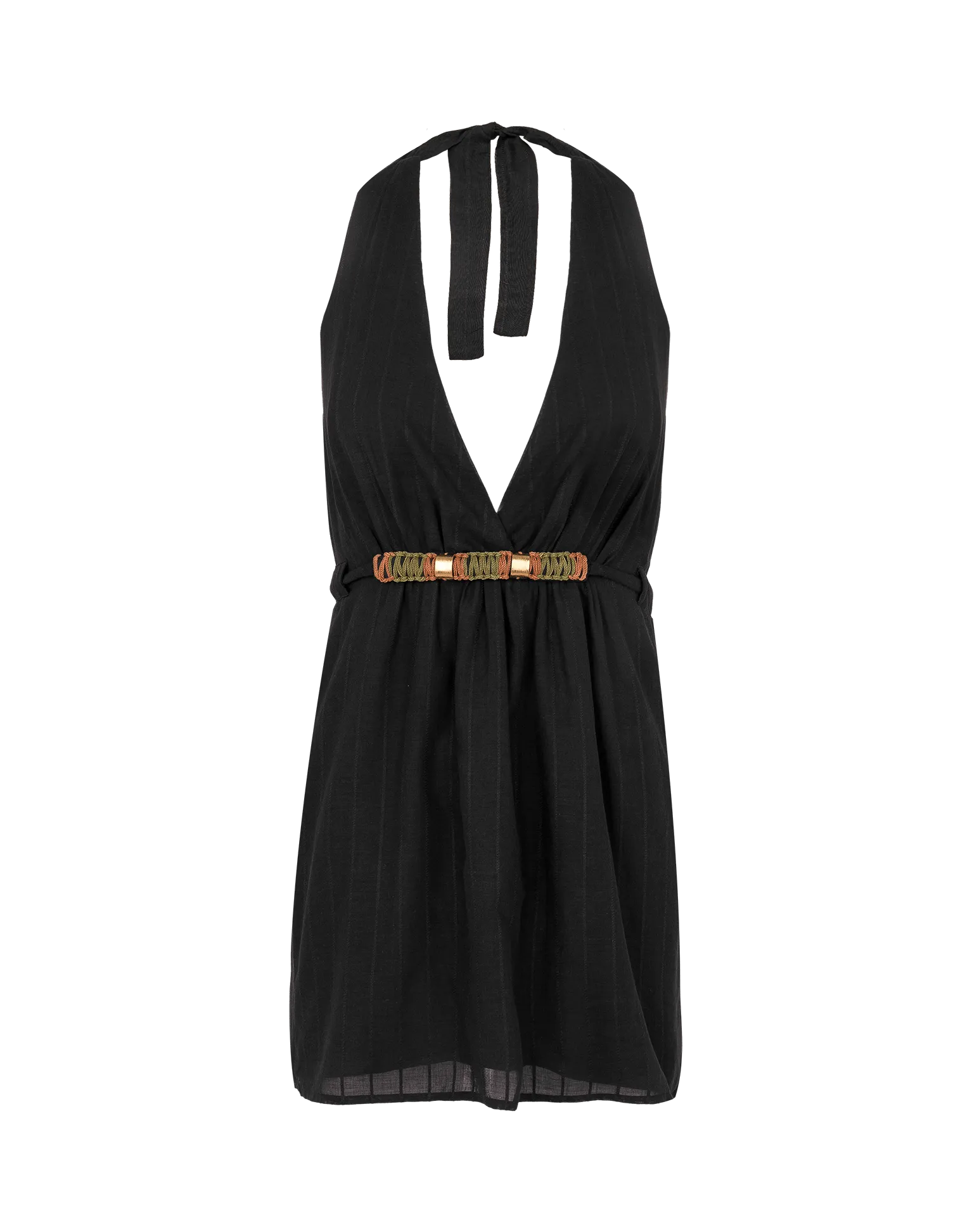 Martina Short Dress - Black