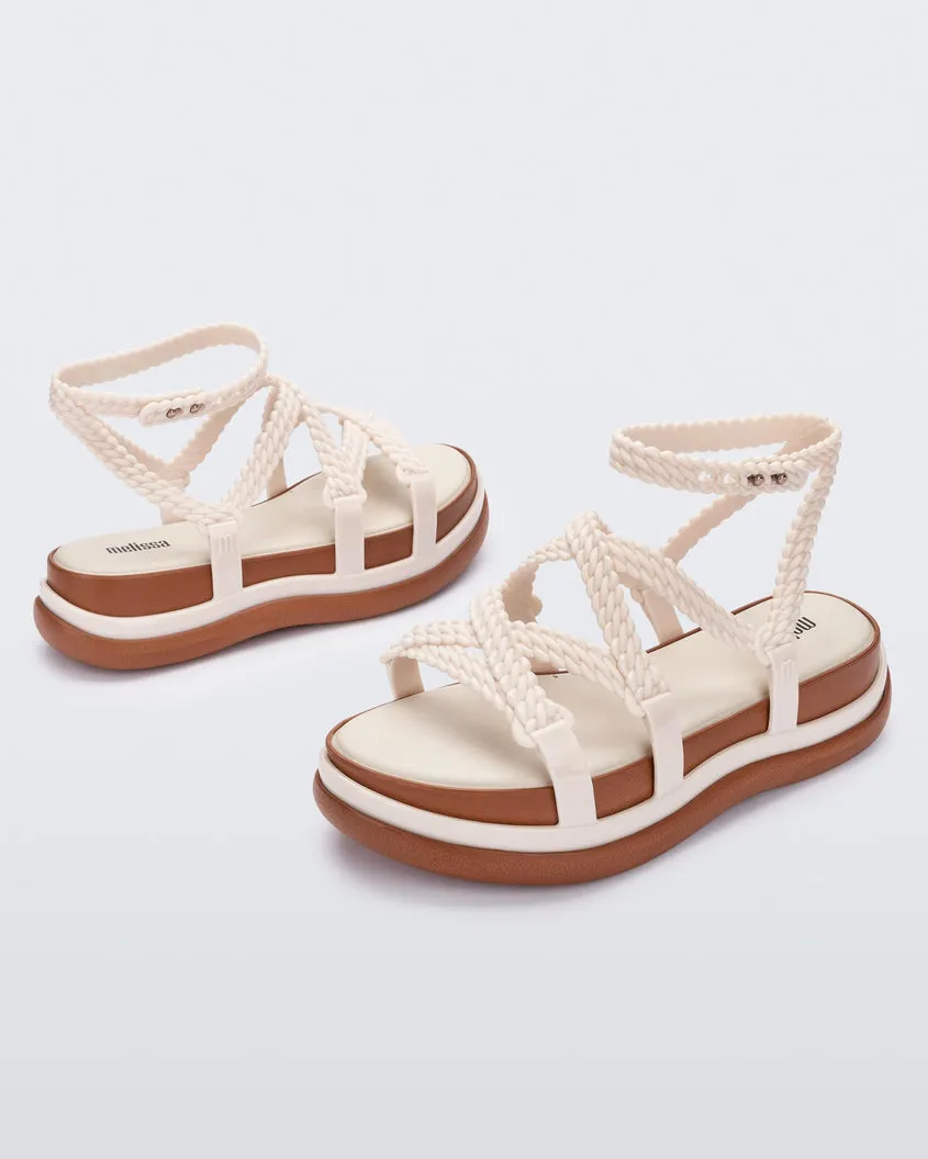 Melissa Buzios Sandals in Ad Beige