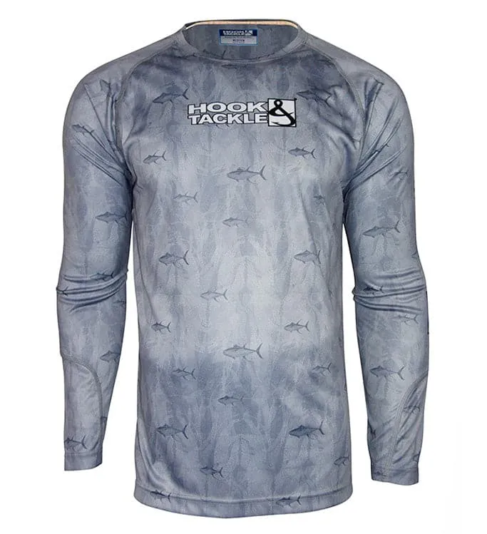 Men's Tuna Texture L/S UV Fishing Shirt