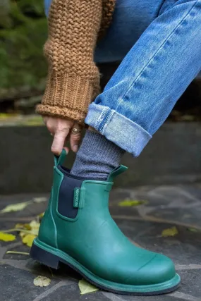 Merry People - Bobbi Ankle Boot - Alpine Green & Black