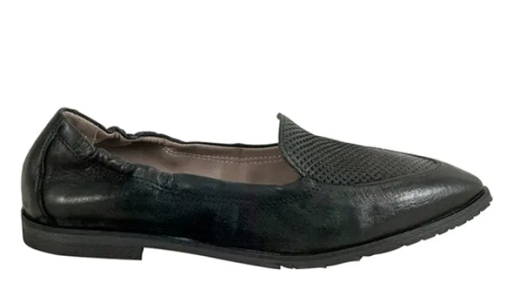 Miz Mooz Cloud Flats in Black Leather $185, Our Beautiful Price $99