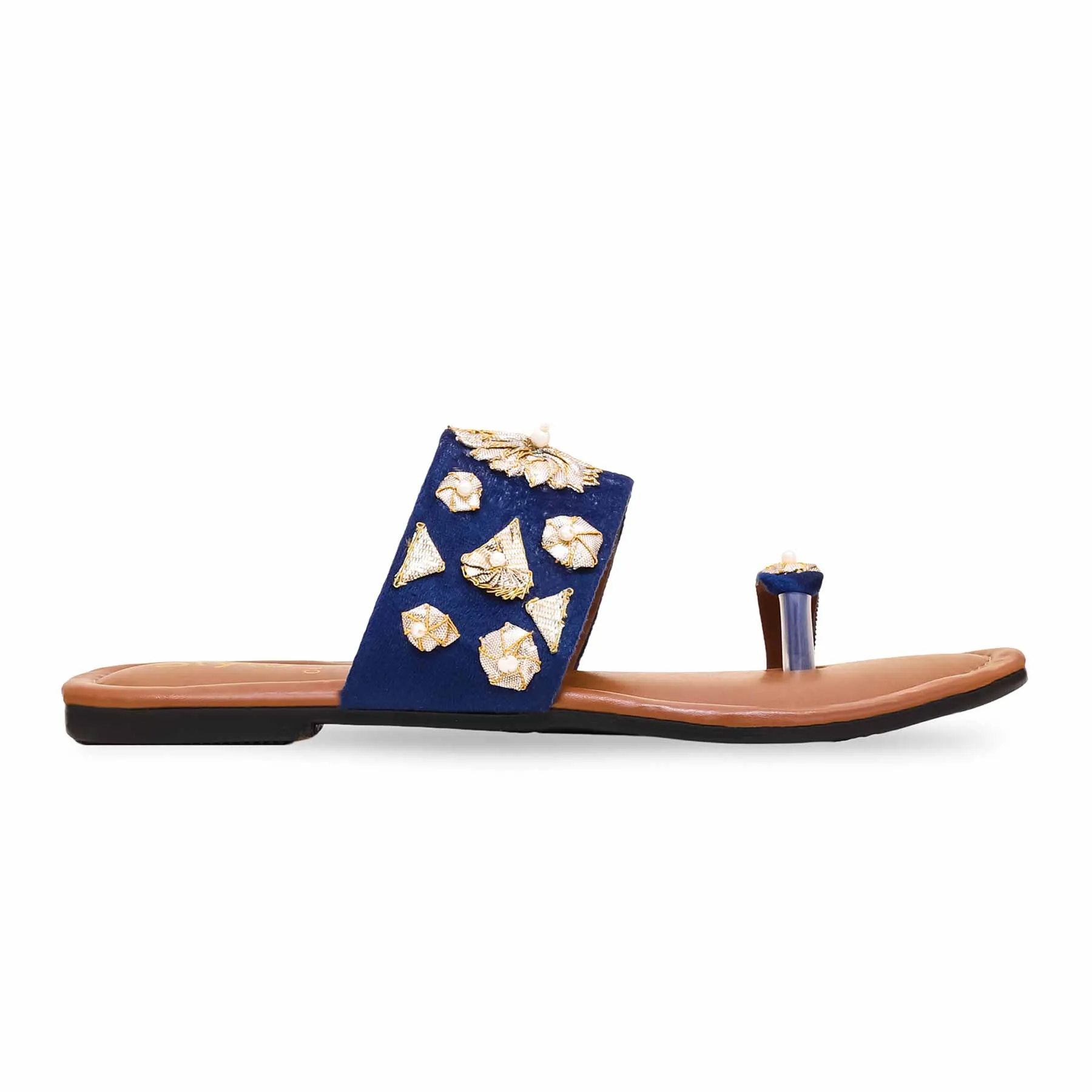 Navy Women Casual Chappal CL1518