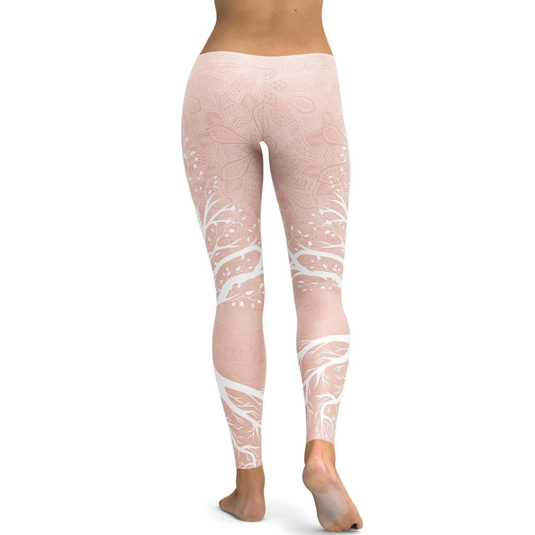 Nude Tree of Life Leggings