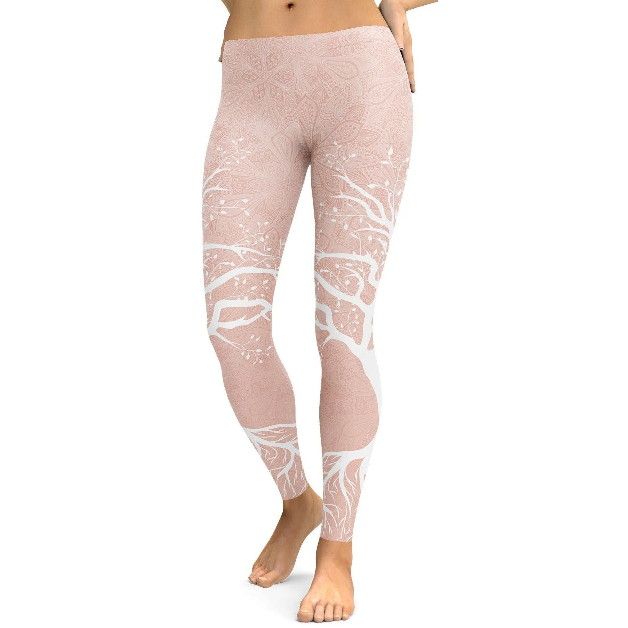 Nude Tree of Life Leggings