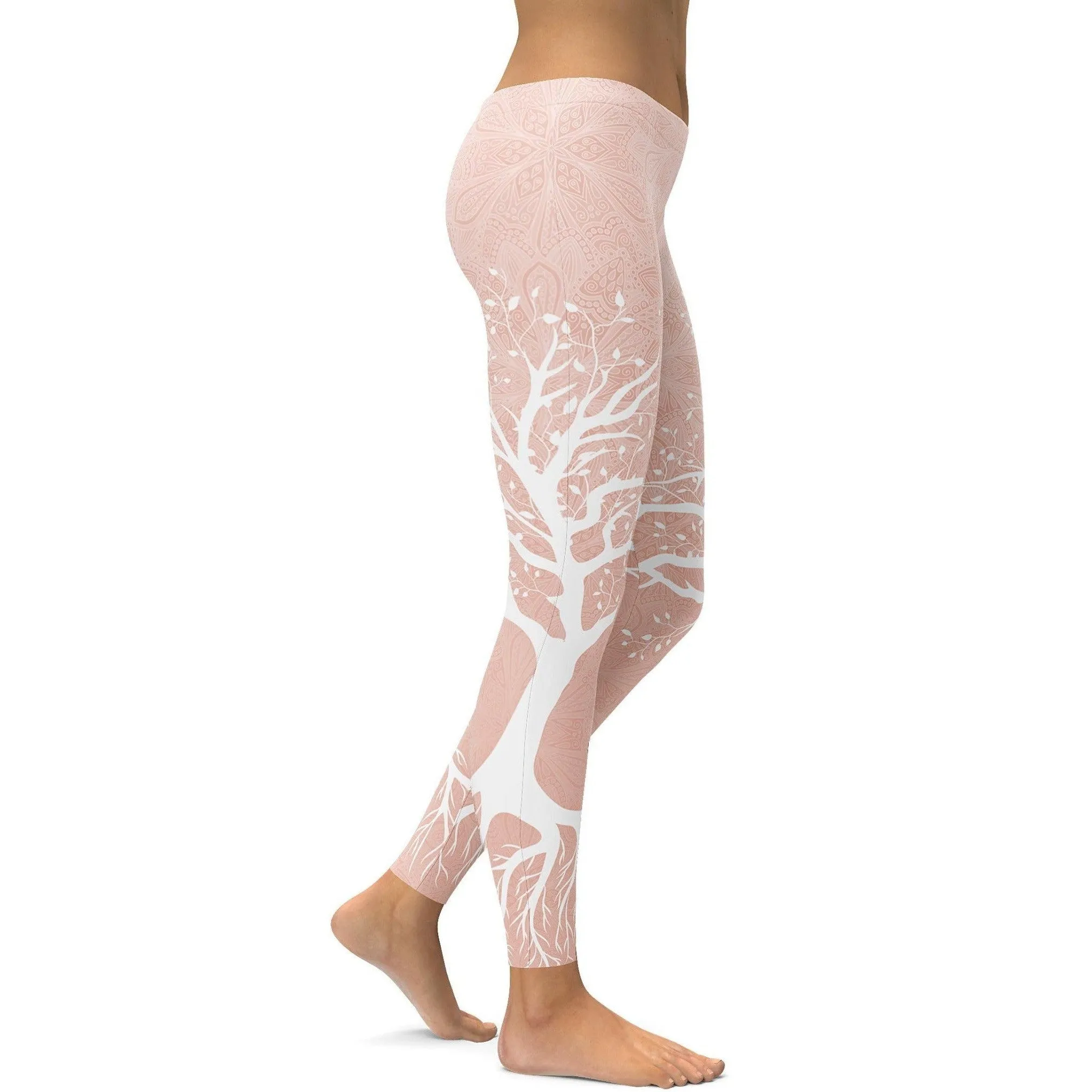 Nude Tree of Life Leggings