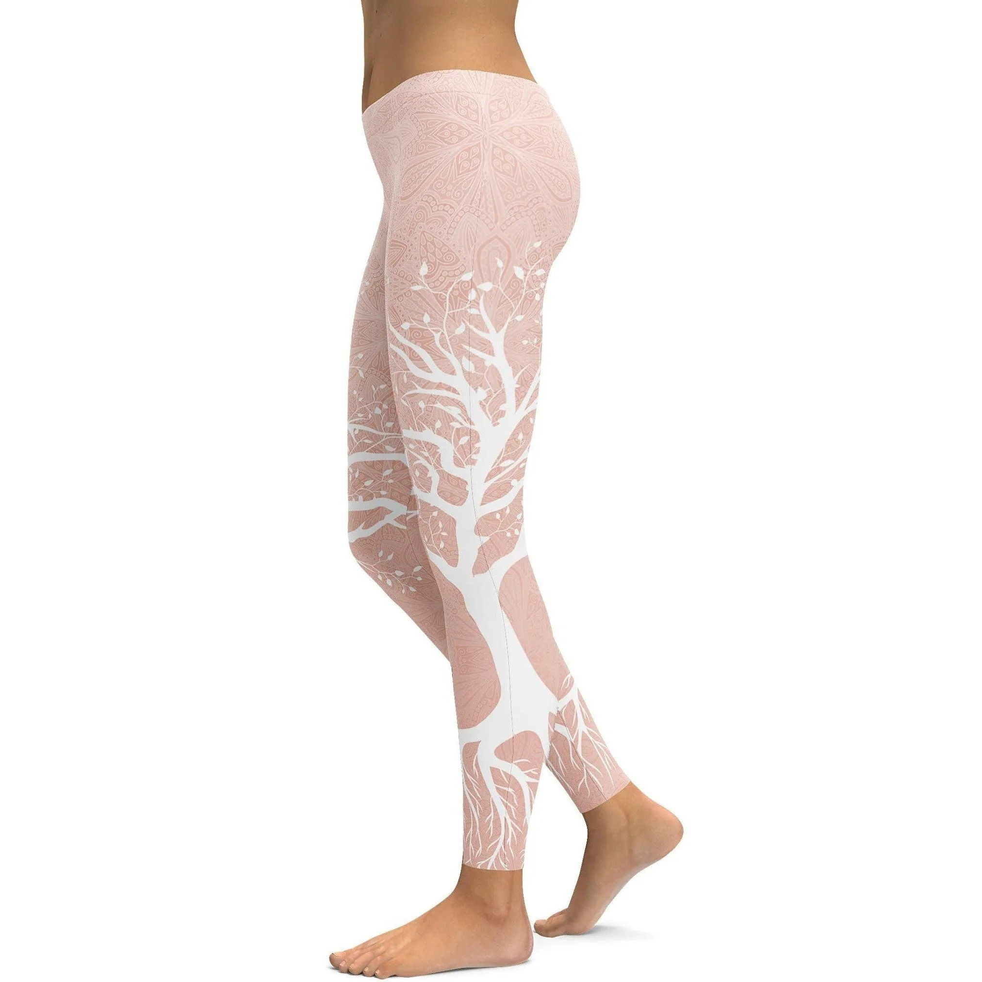 Nude Tree of Life Leggings