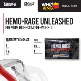 Nutrex - Hemorage Unleashed Travel Kit Sachet