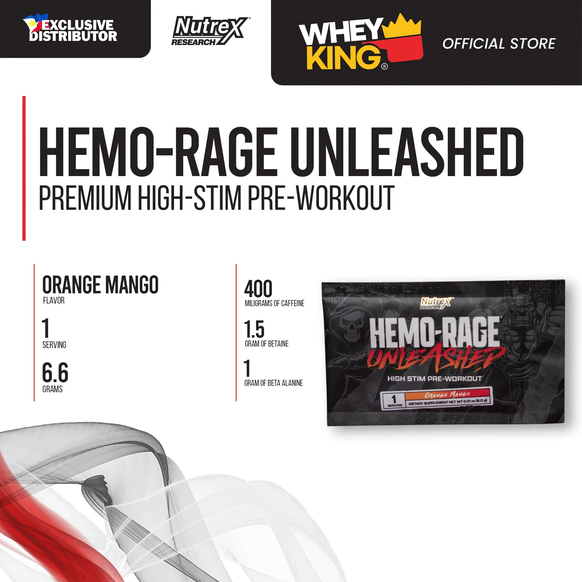 Nutrex - Hemorage Unleashed Travel Kit Sachet