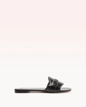 Padded Clarita Slide Black