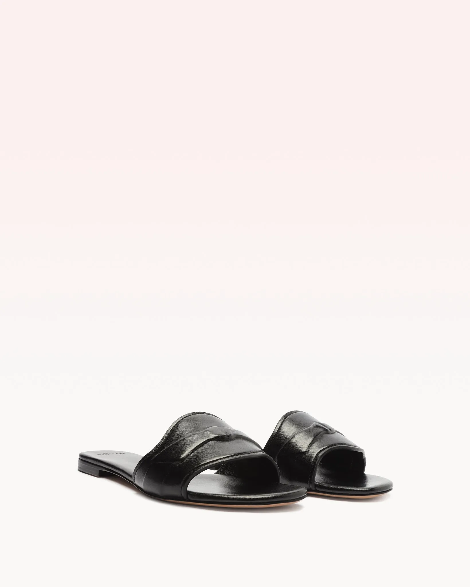 Padded Clarita Slide Black