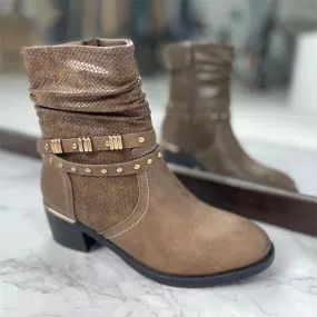 Purpdrank - Women's Fashion Wide Fit Boots