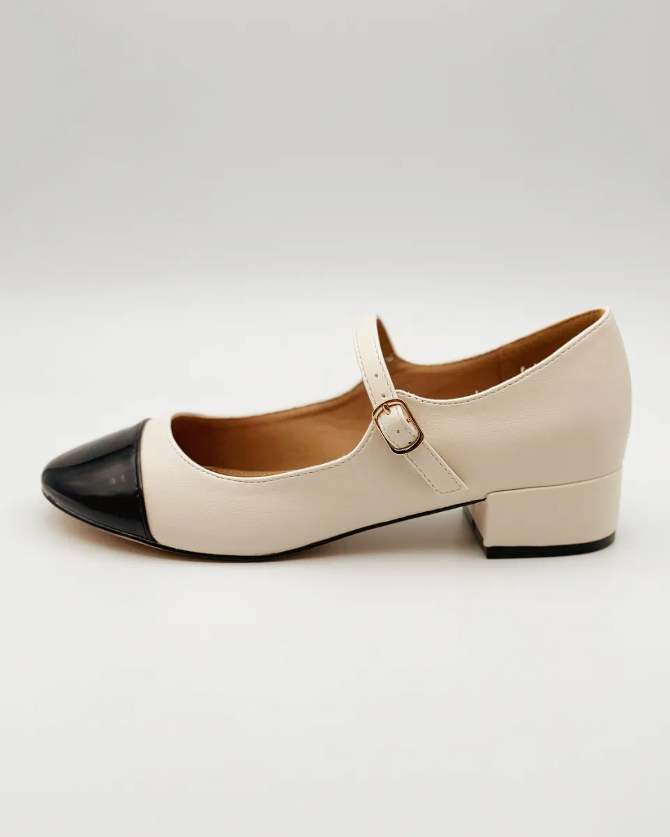 Round Cap Toe Mary Janes Size 10