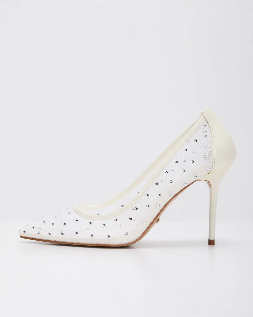 Seasons Bright Embellished Mesh Pump