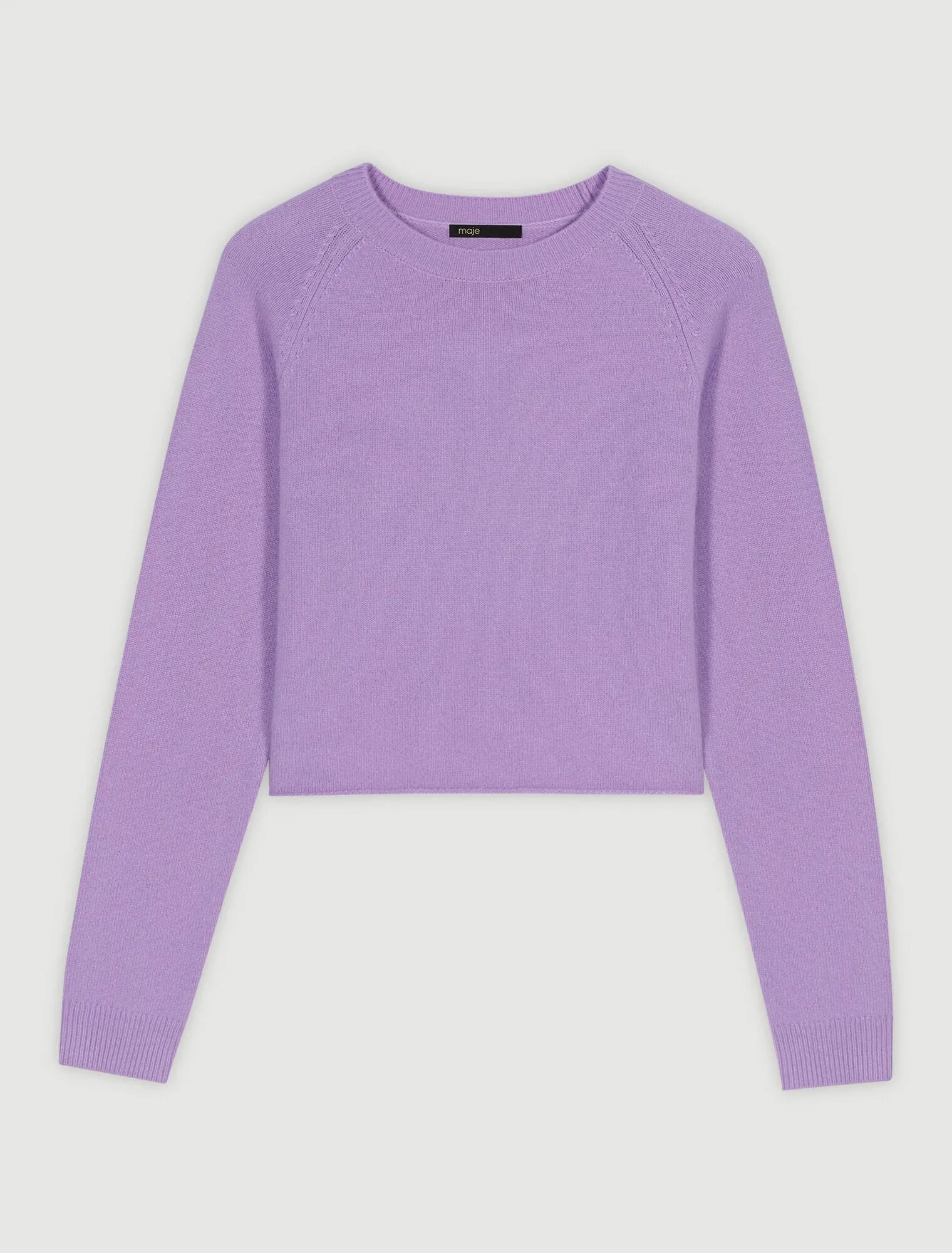 Short cashmere jumper