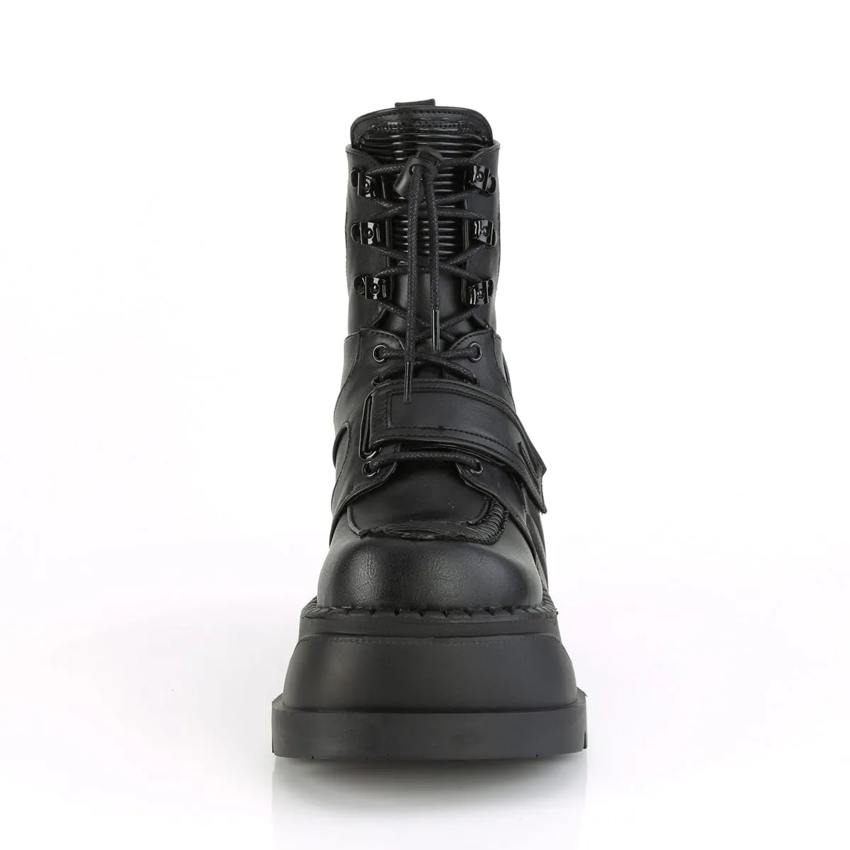 STOMP-13 Black Vegan Leather