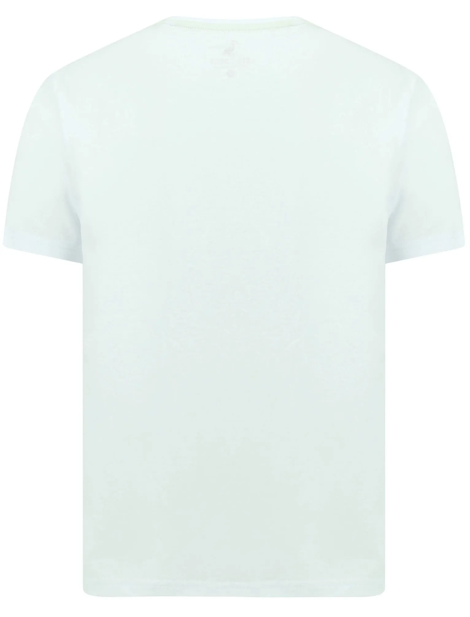 Sunset Bar Motif Cotton Jersey T-Shirt in Hint of Mint - South Shore