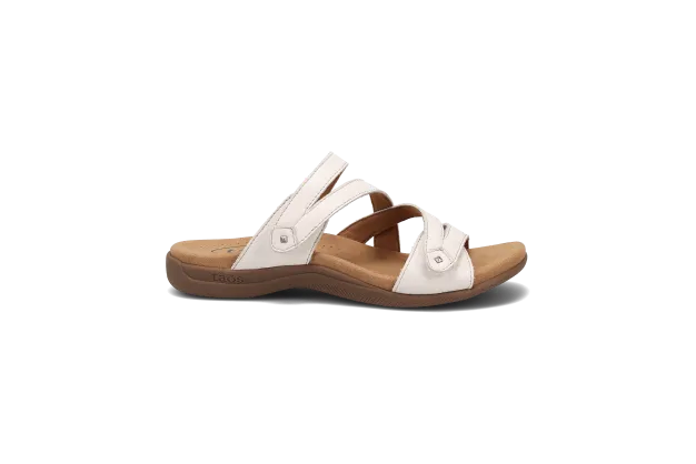 Taos Double U Sandal White Women's