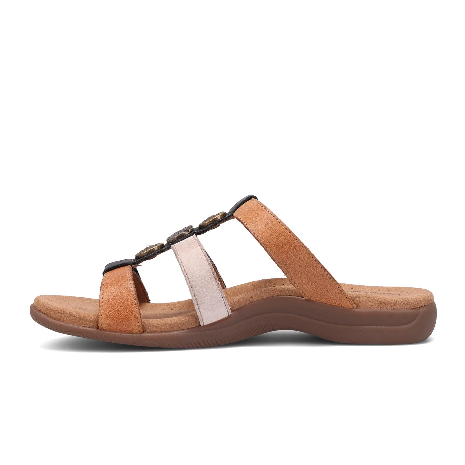 Taos Prize 4 Slide Sandal (Women) - Tan Multi