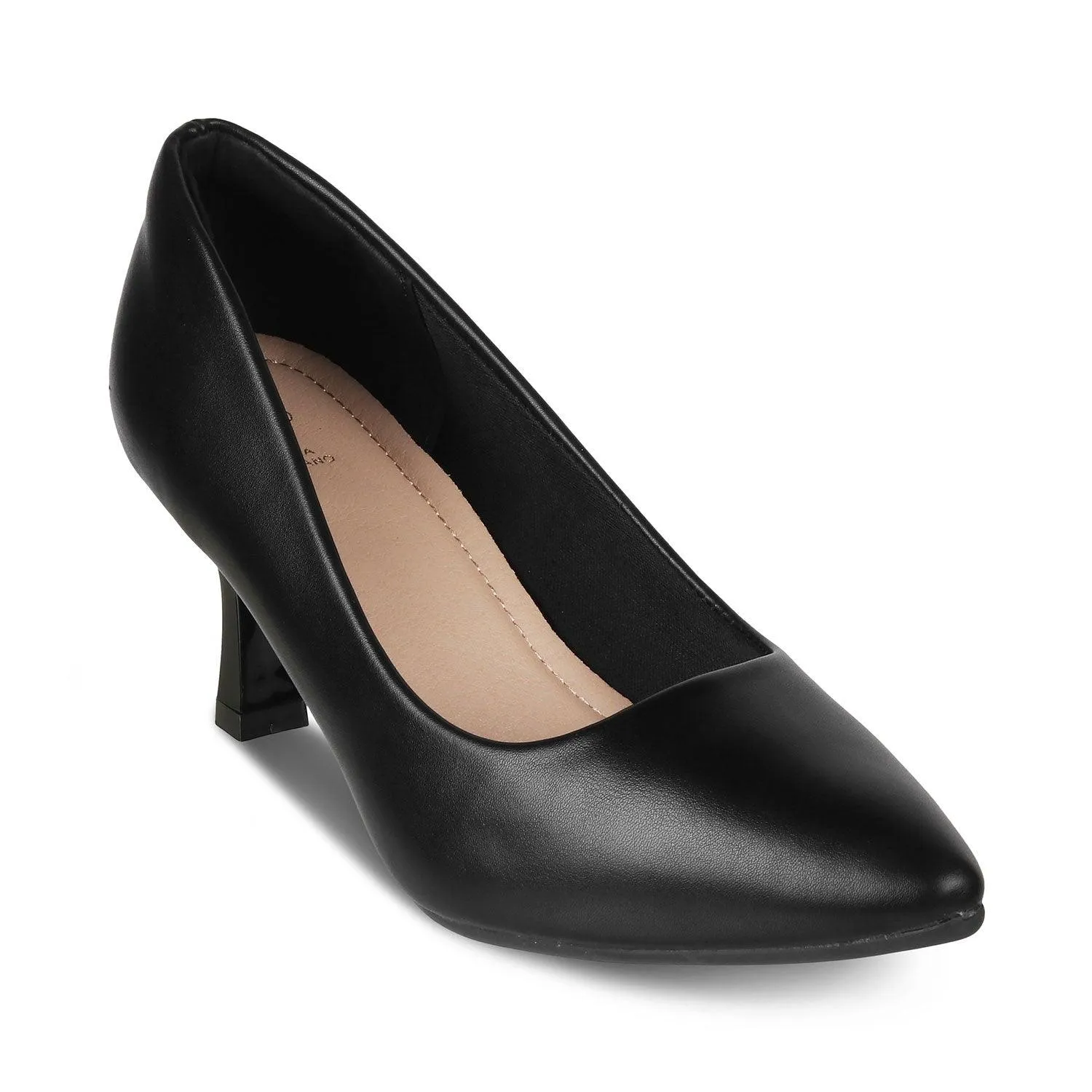 The Latini Black Women's Pump Heels Tresmode