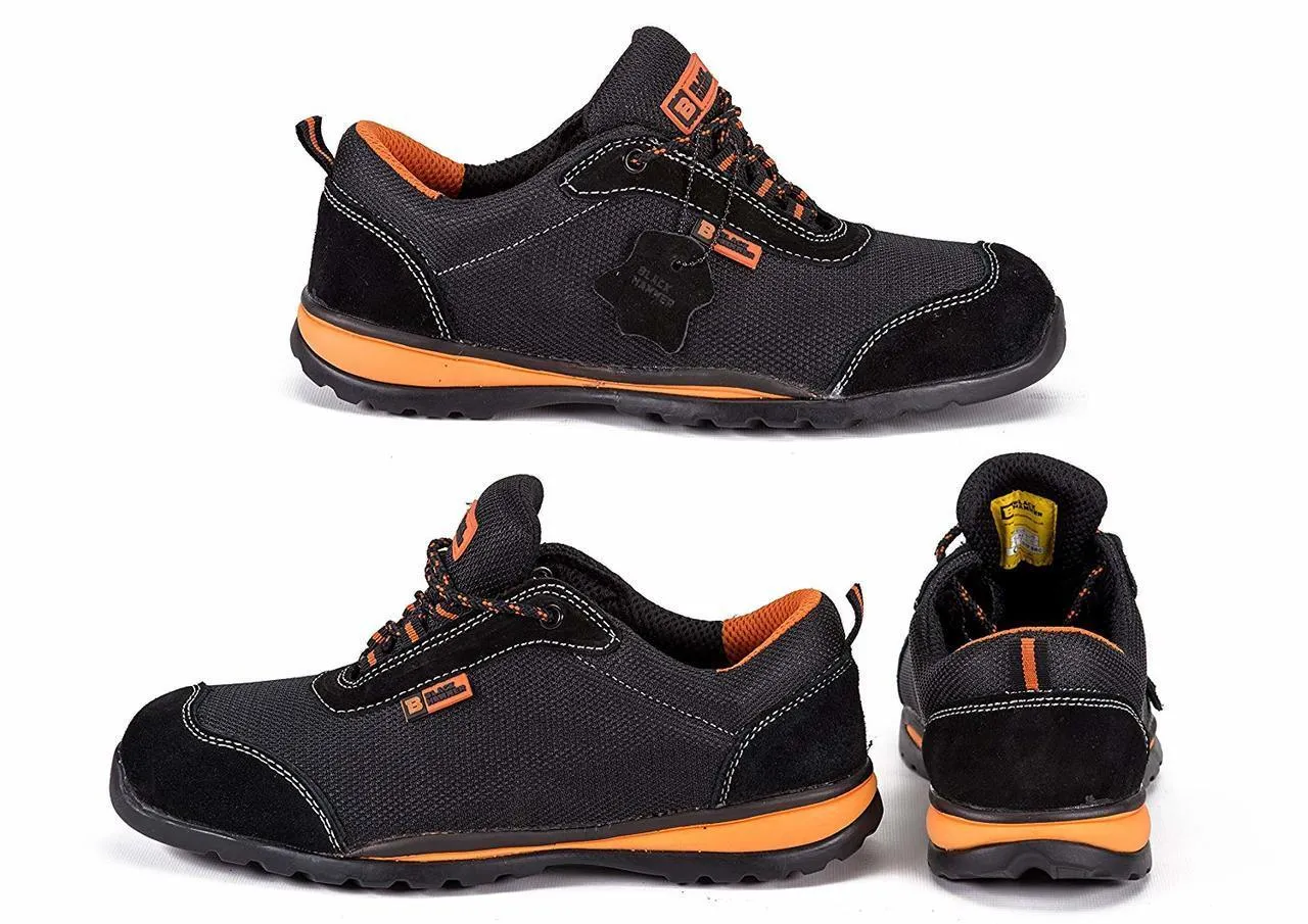 Ultra Lightweight Safety Trainers S1P SRC | Black Hammer Safety Shoes