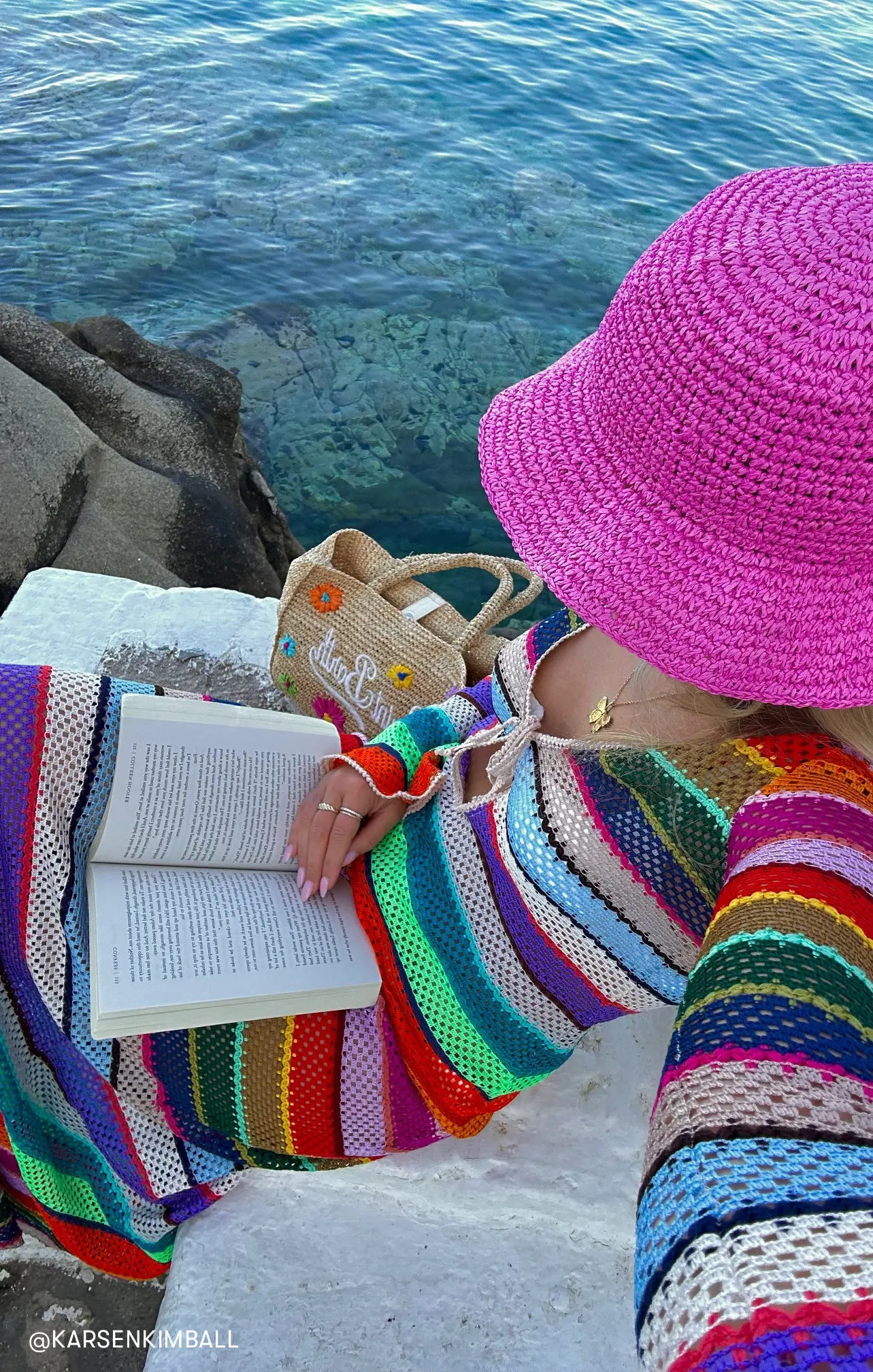 Vacay Coverup ~ Colorful Crochet